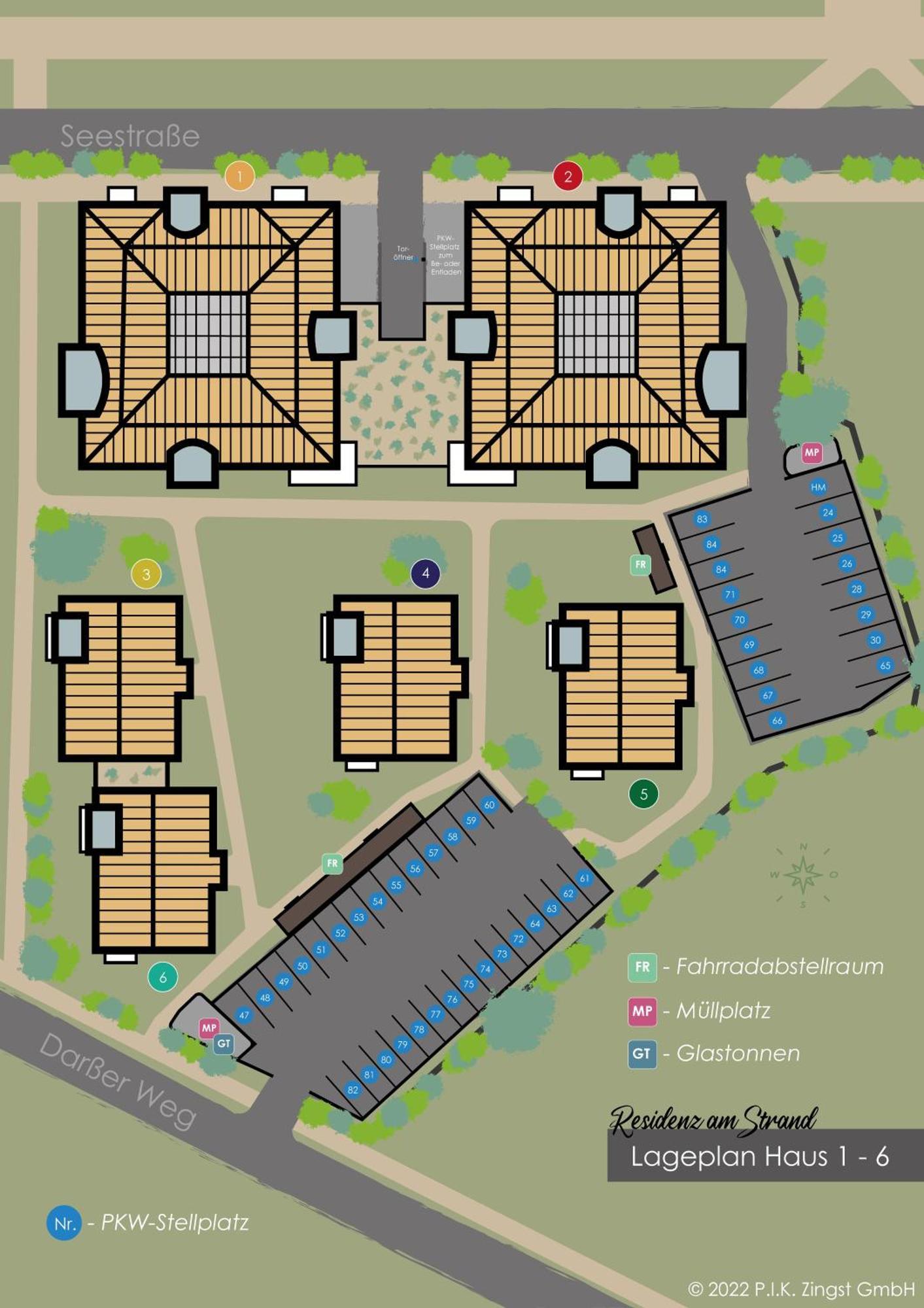 Residenz Am Strand Wohnung 4-64 Zingst Buitenkant foto